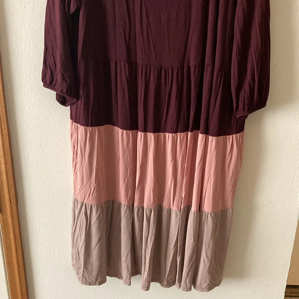 Agnes & Dora Women’s Dress Pink/Red Size XXXL #1505 #1506 - Picture 4 of 5